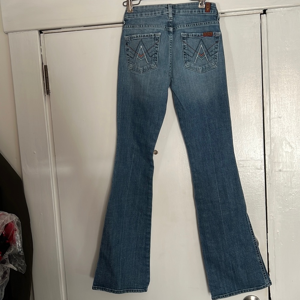 Women’s Seven For All Mankind Blue flare Jeans 25” x 30”